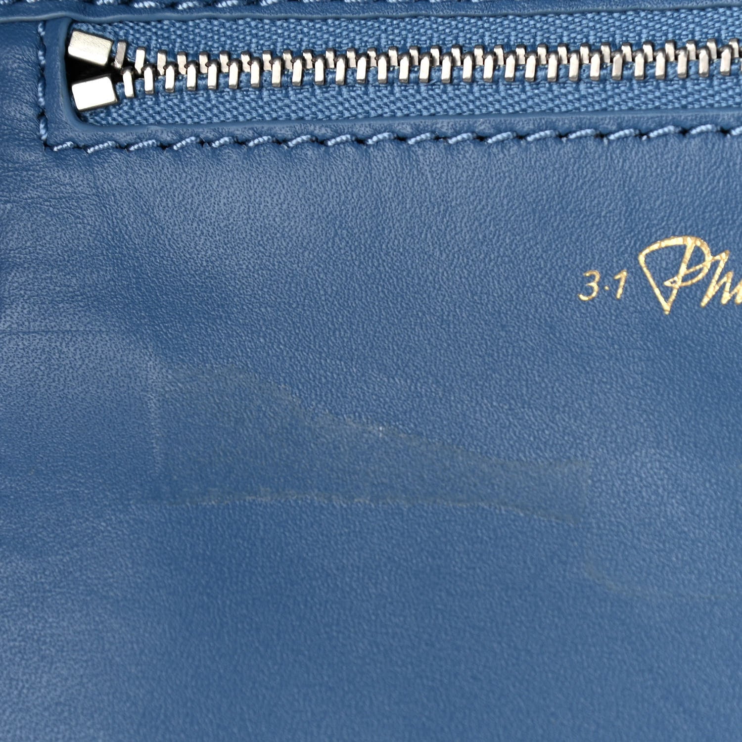 3.1 Phillip Lim Suede Studded Mini Pashli Satchel Blue 11 of 12