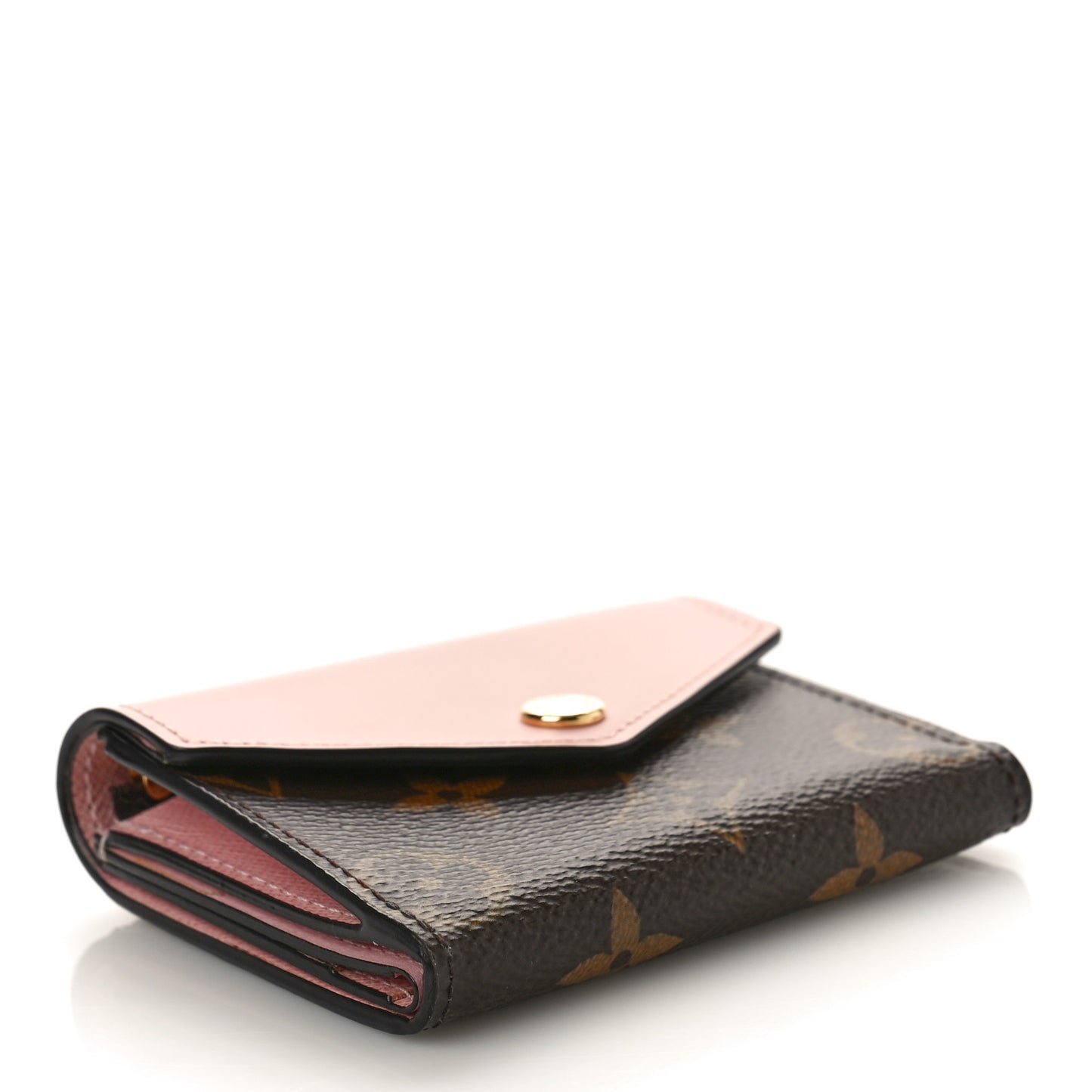Monogram Zoe Wallet Rose Ballerine