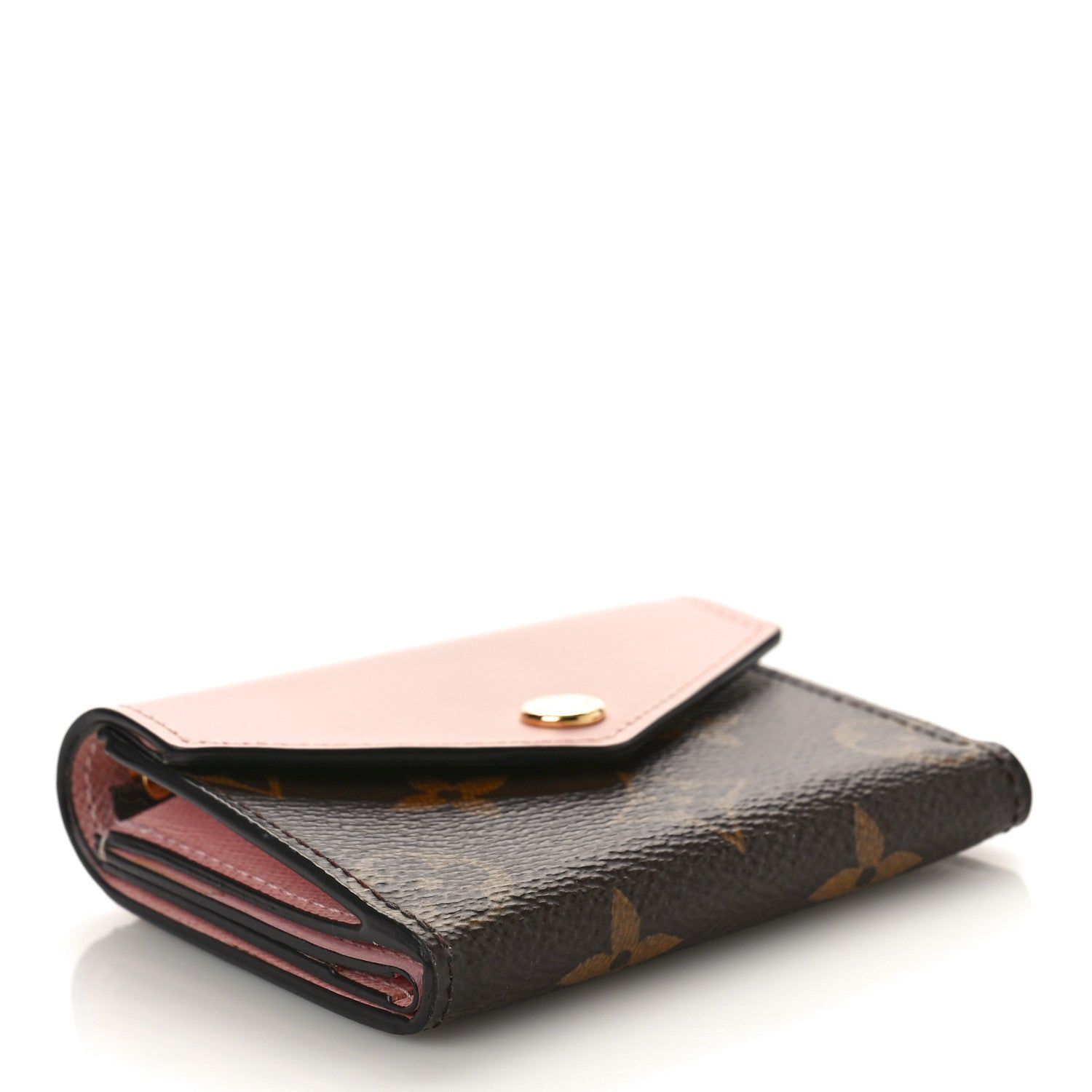 Louis Vuitton Monogram Zoe Wallet Rose Ballerine 4 of 9