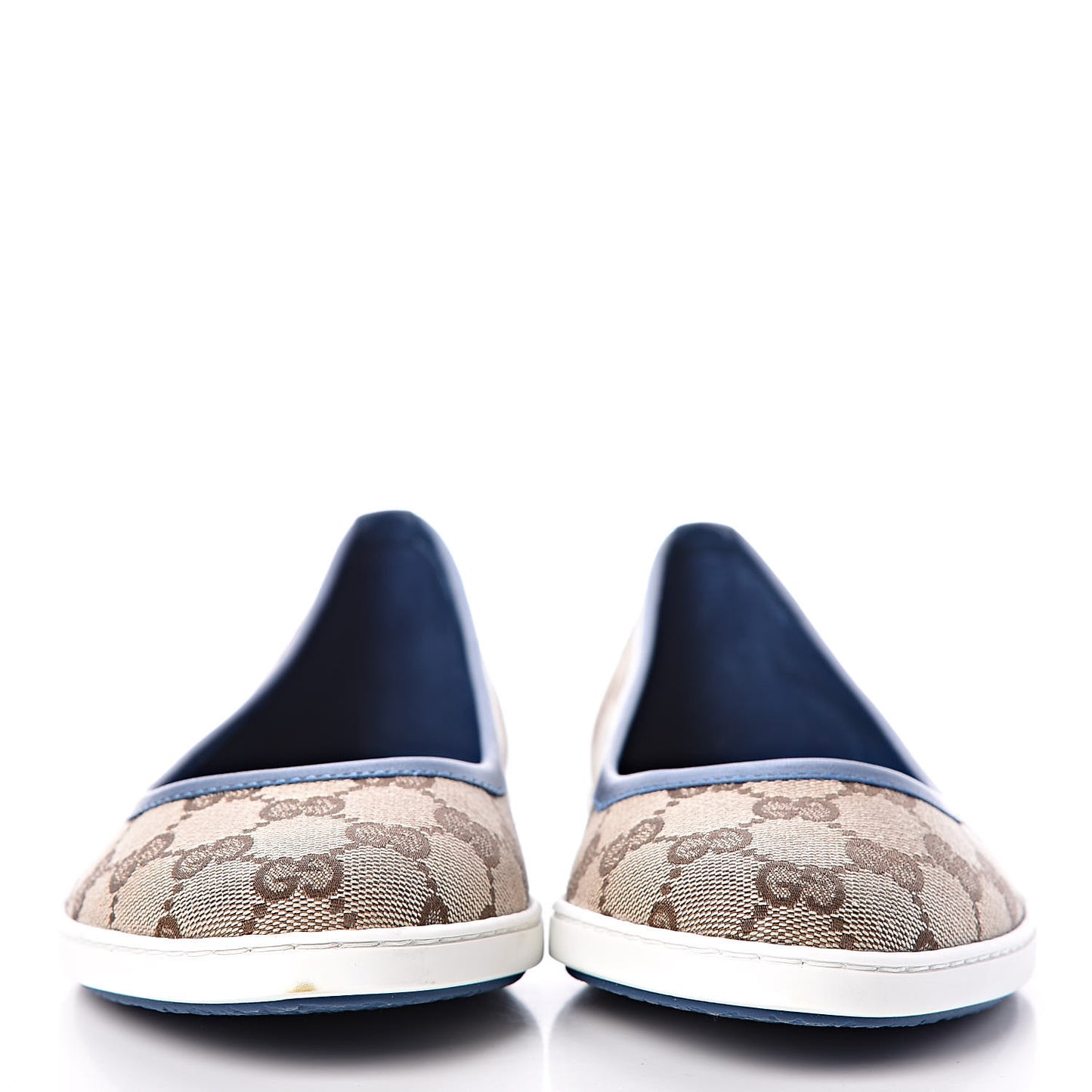 Monogram Ballet Flats 37 Blue