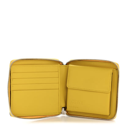 Loewe Calfskin Puzzle Zip Around Wallet Ochre Yellow 5 of 10
