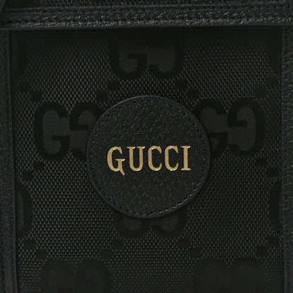 Gucci Econyl Nylon Monogram Off The Grid Crossbody Bag Black 7 of 10