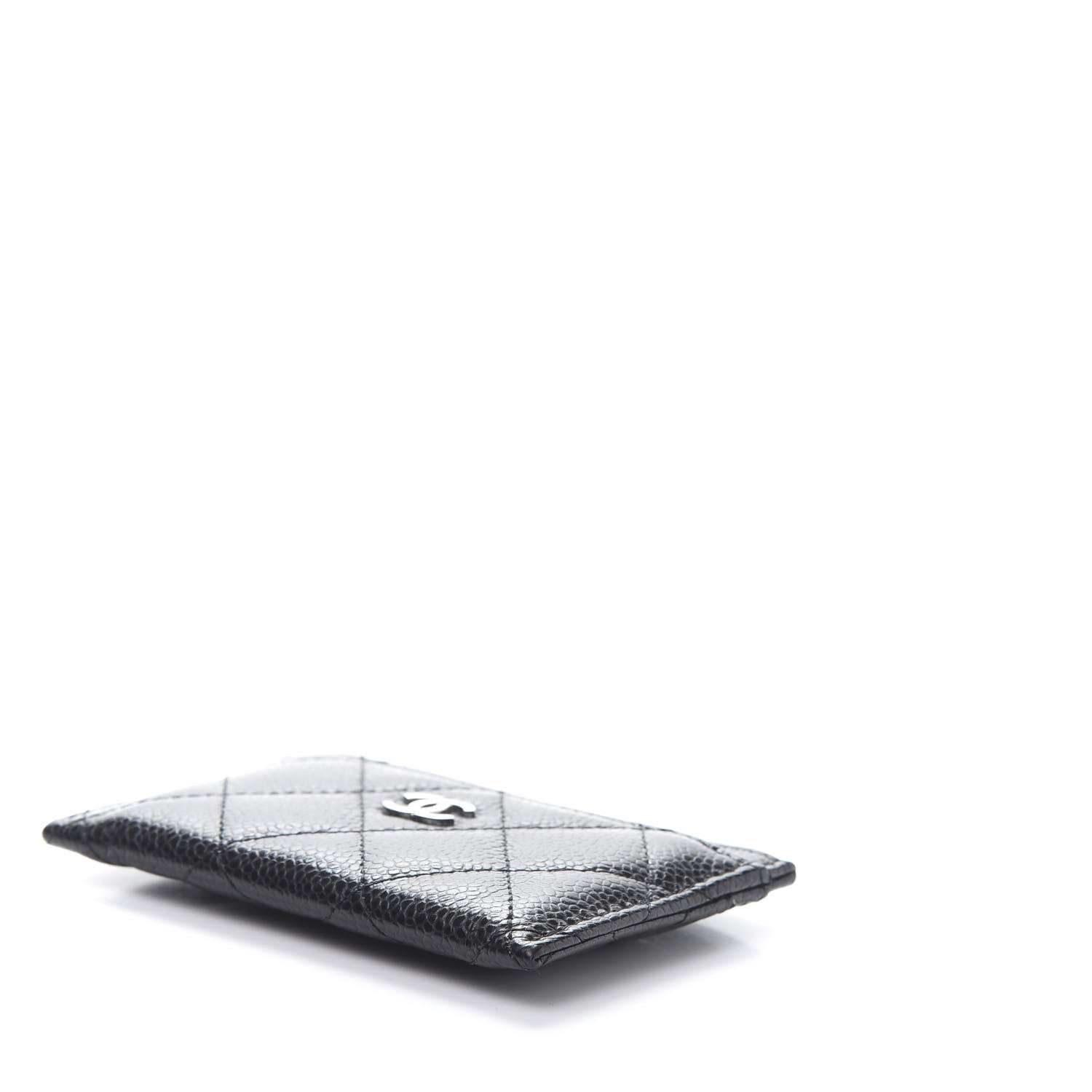 Chanel Caviar Quilted Card Holder Black 7 of 11