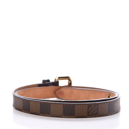 Louis Vuitton Damier Ebene 20mm Belt 80 32 3 of 7