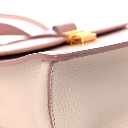 Miu Miu Goatskin Madras Mini Top Handle Bag Orchidea Gemma 7 of 18