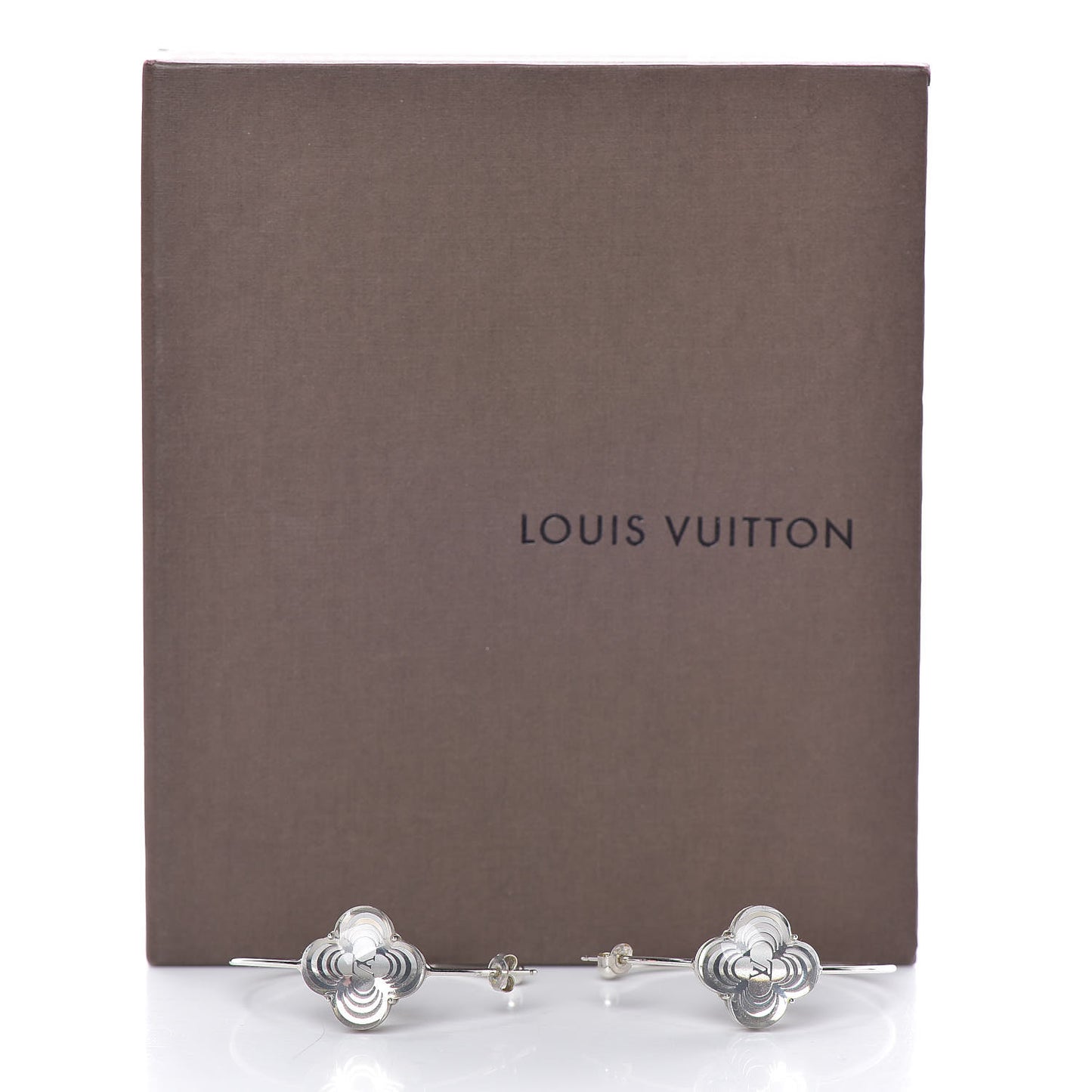 A La Folie Hoop Earrings Silver