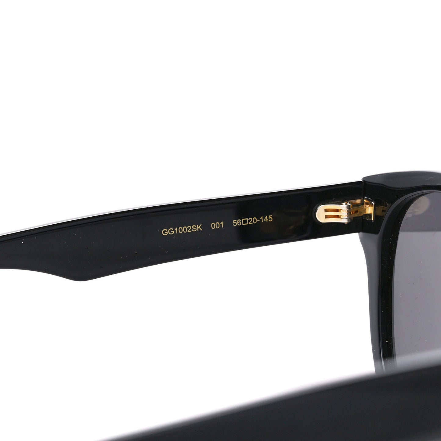 Acetate Square Frame Sunglasses GG1000SK Black