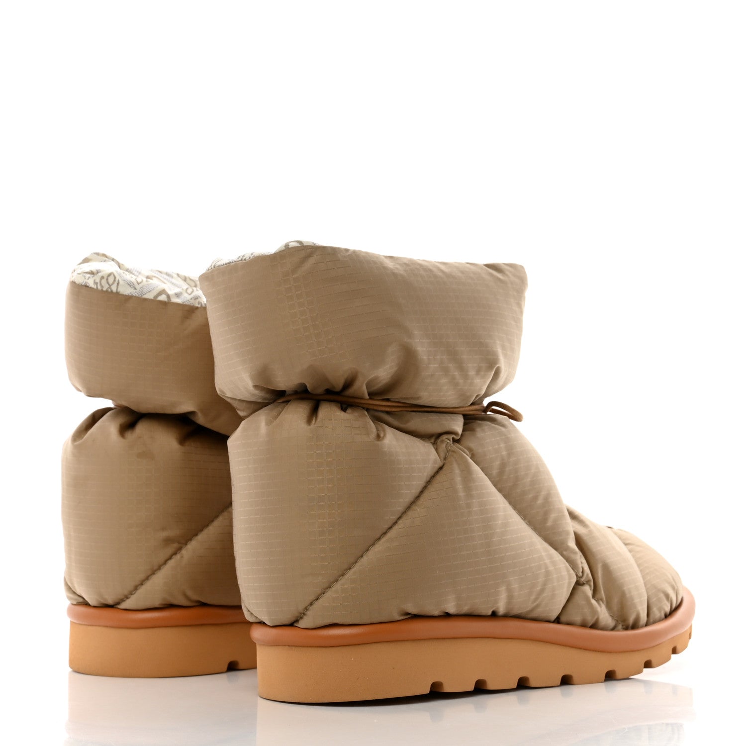 Louis Vuitton Nylon Since 1854 Pillow Comfort Ankle Boot 39 Beige 4 of 8