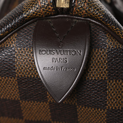 Louis Vuitton Damier Ebene Speedy 25 6 of 10