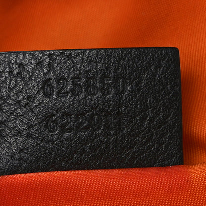 Gucci Econyl Nylon Monogram Off The Grid Shoulder Bag Carrot Orange Black 6 of 14