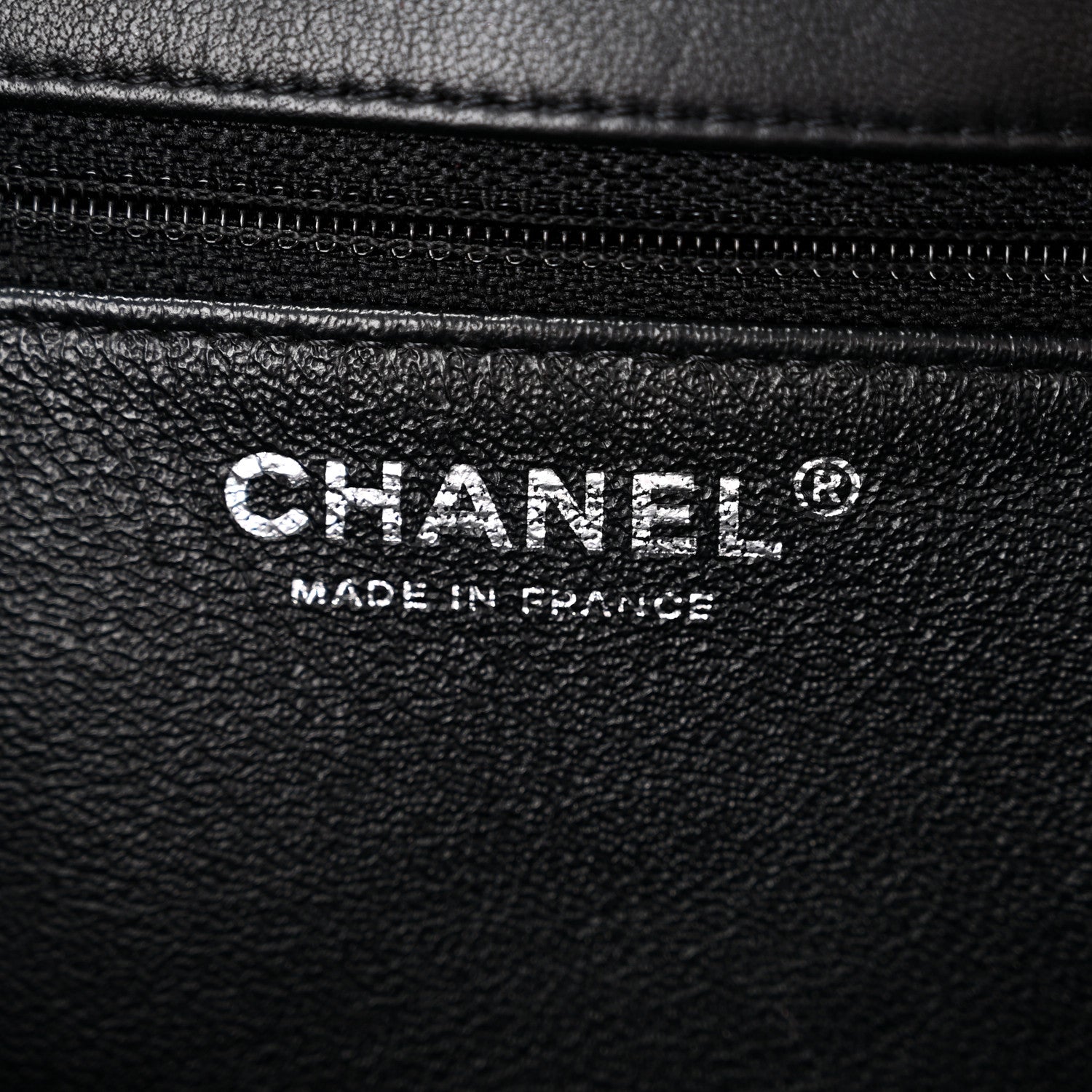 Chanel Lambskin Quilted Flap Clutch Black 6 of 10