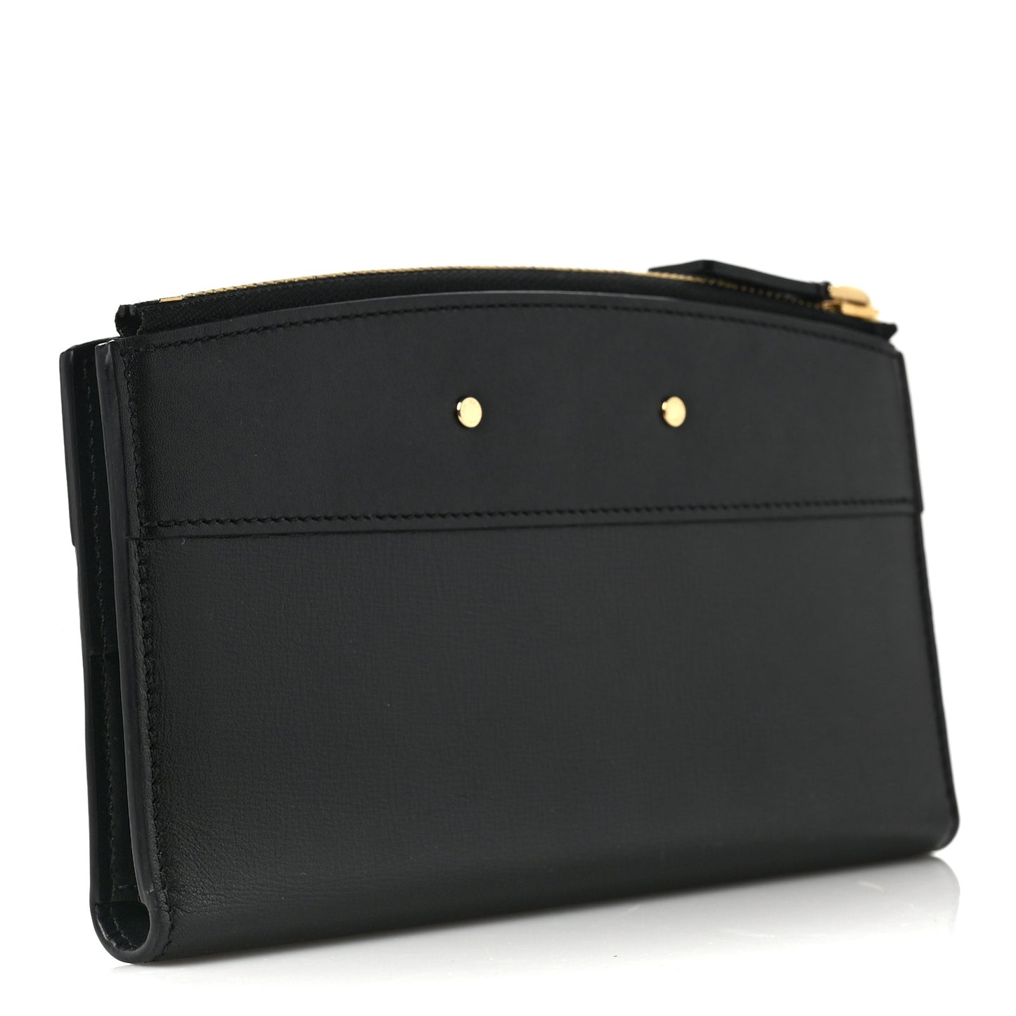 Calfskin City Steamer Wallet Black