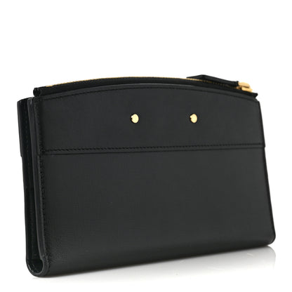 Louis Vuitton Calfskin City Steamer Wallet Black 3 of 6