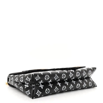 Louis Vuitton Epi Catogram Cat Bag Orange Black 4 of 8