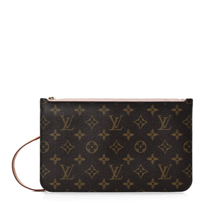 Louis Vuitton Monogram Saint Barth Neverfull MM GM Pochette Rose Ballerine 1 of 10