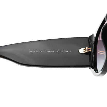 Chanel Acetate Quilted CC Pilot Sunglasses 71465 Black 5 of 8