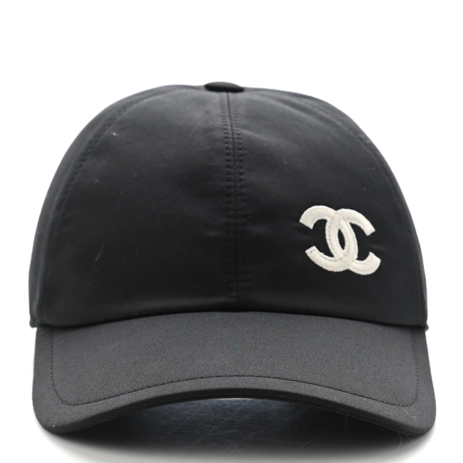 Chanel Cotton CC Cap Hat Black 3 of 11