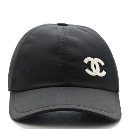 Chanel Cotton CC Cap Hat Black 3 of 11