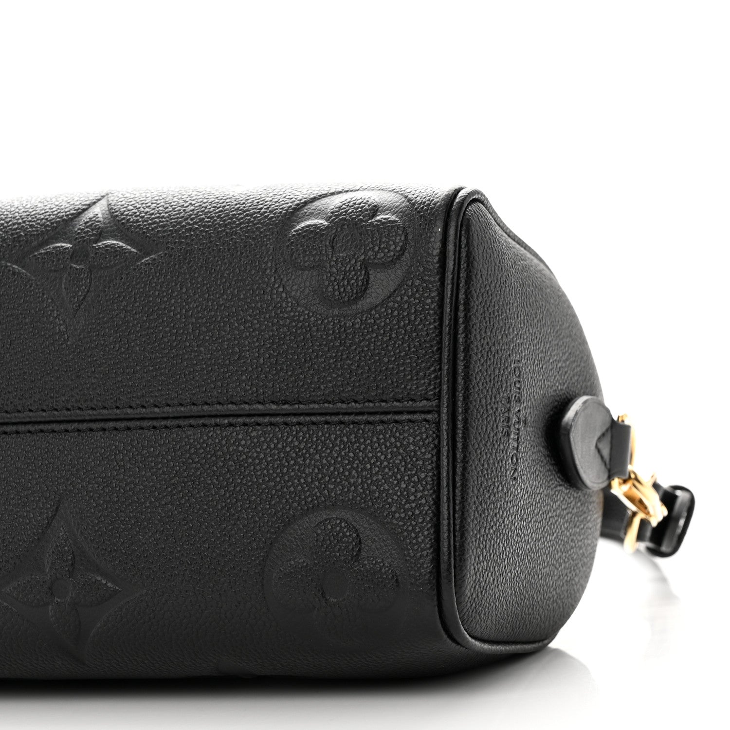 Louis Vuitton Empreinte Monogram Giant Speedy Bandouliere 20 Black 9 of 10