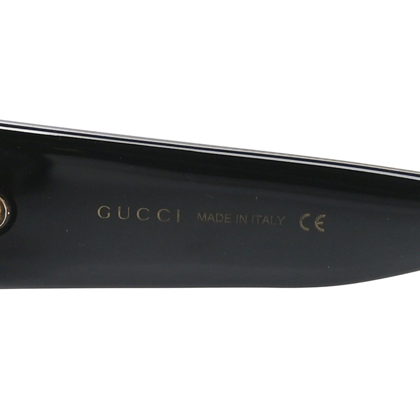 Acetate Square Frame Sunglasses GG0142SA Black