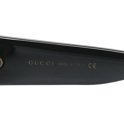 Gucci Acetate Square Frame Sunglasses GG0142SA Black 5 of 7