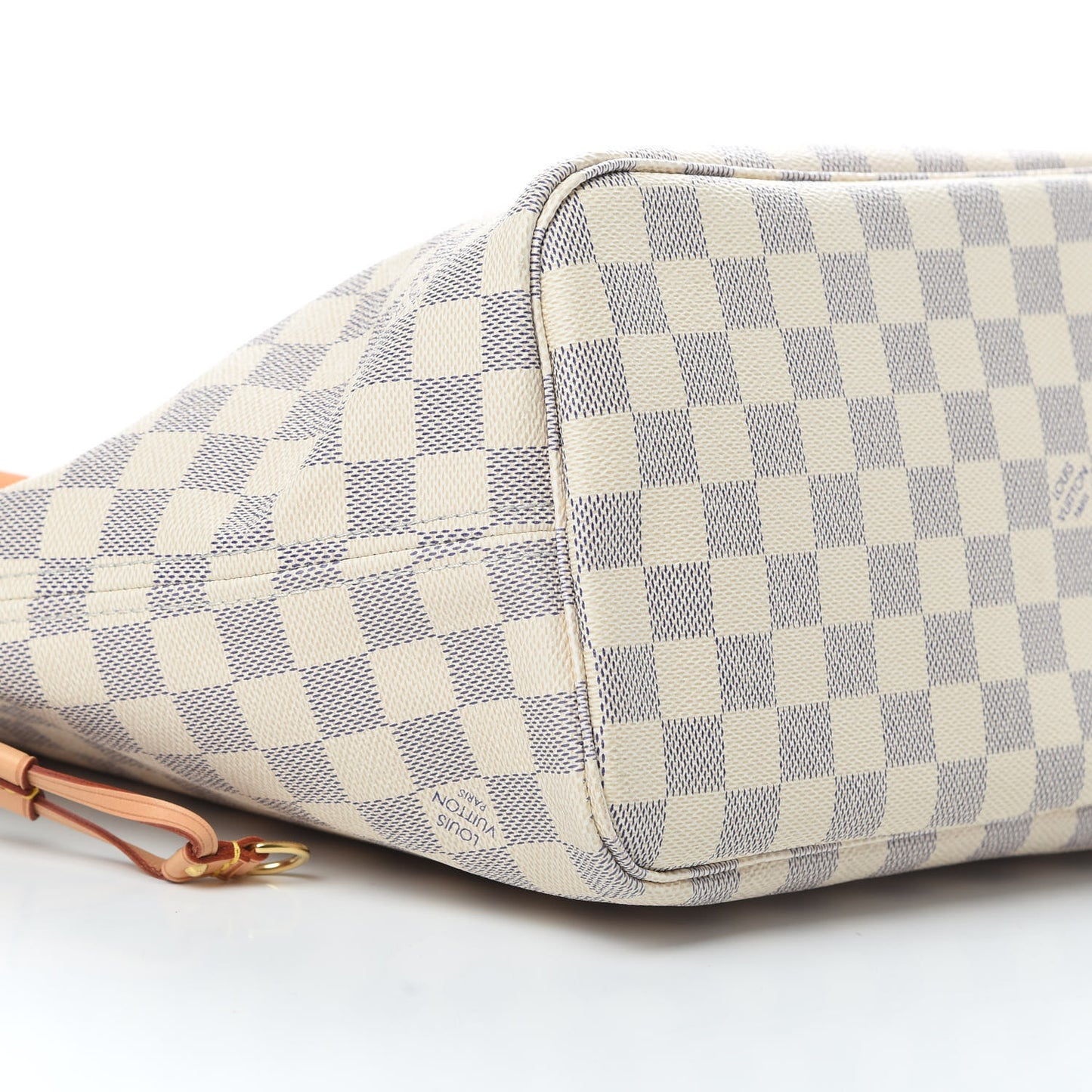 Damier Azur Neo Neverfull MM Rose Ballerine