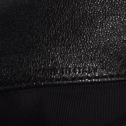Chanel Lambskin Quilted Large Pocket Wallet Black 7 of 9