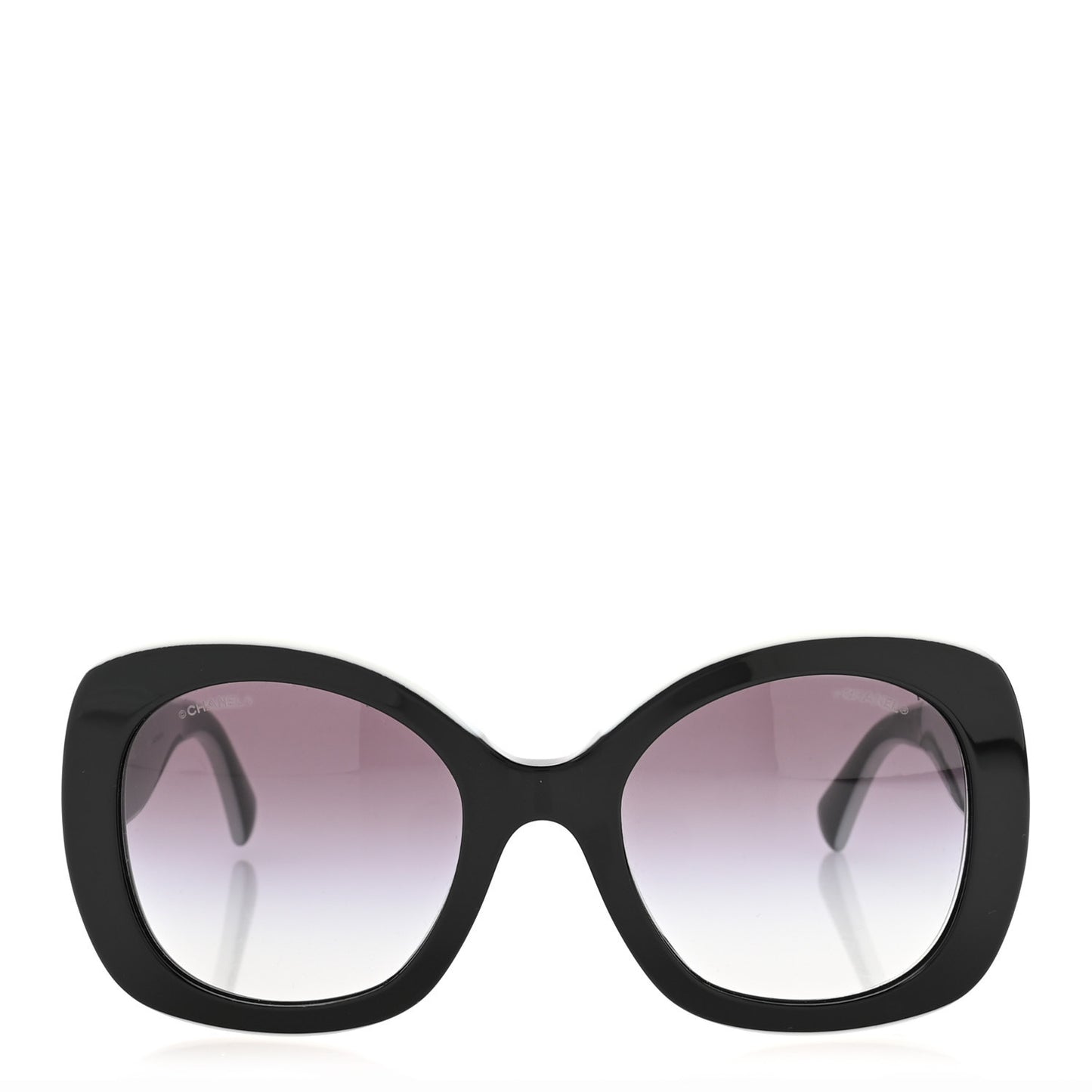 Acetate Sunglasses 71414 Black White