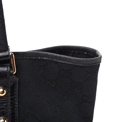 Gucci Monogram Medium Jolicoeur Tote Black 15 of 15