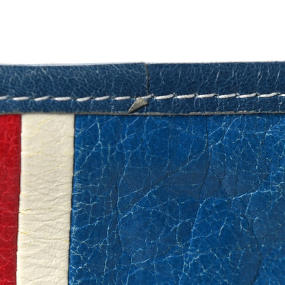 Balenciaga Veau Arena Multicolore Bazar Pouch Red White Blue Green 9 of 10