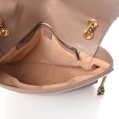Gucci Calfskin Matelasse Large GG Marmont Shoulder Bag Porcelain Rose 5 of 10