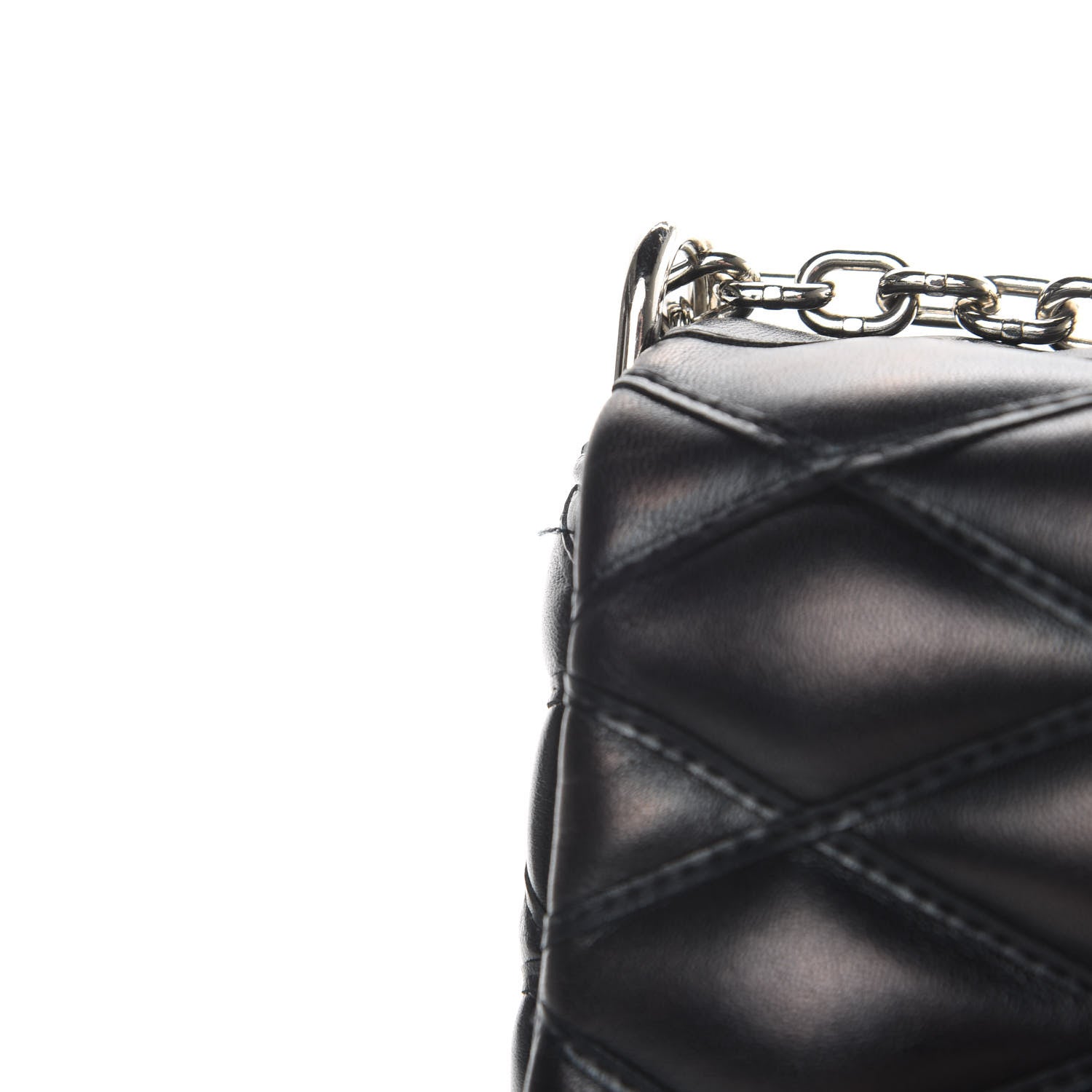 Louis Vuitton Lambskin Malletage GO-14 PM Black 11 of 11