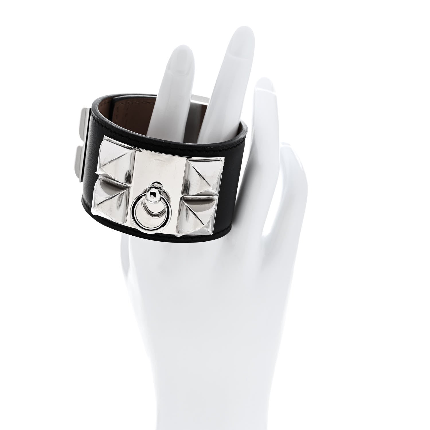 Hermes Box Collier De Chien CDC Bracelet S  Black 2 of 5