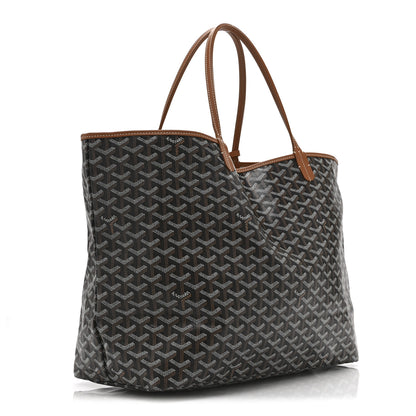 Goyard Goyardine Saint Louis GM Black Gold 4 of 11