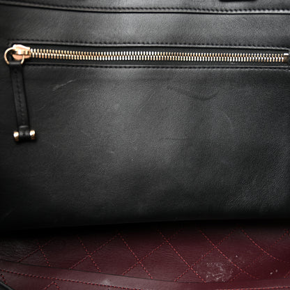 Chanel Calfskin Large Serial Shopper Tote Black 13 of 16