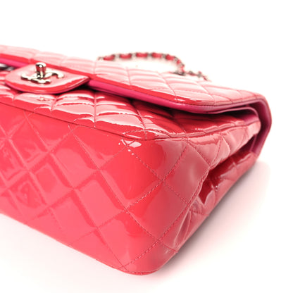 Chanel Patent Quilted Jumbo Double Flap Pink 9 of 10