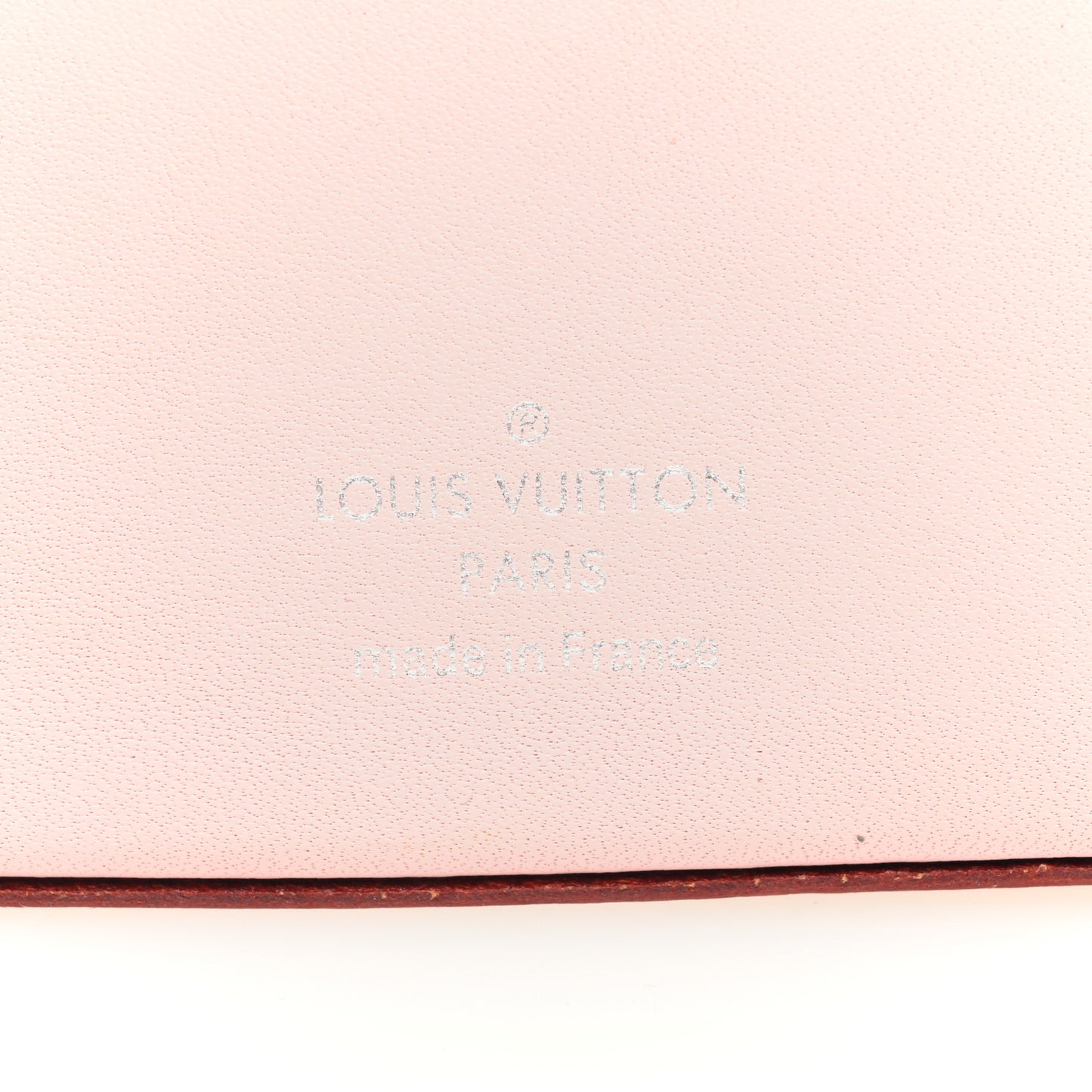Monogram Elizabeth Pencil Pouch Rose Ballerine