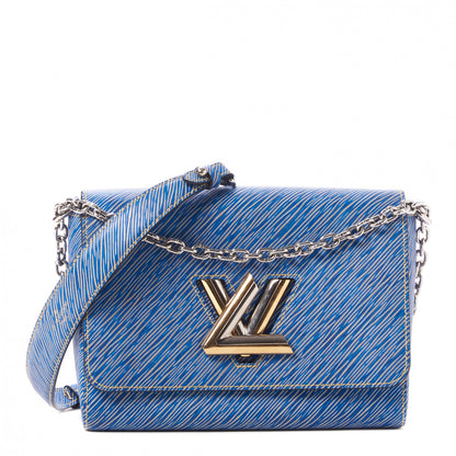 Louis Vuitton Epi Twist Shoulder Bag MM Denim Light 1 of 9