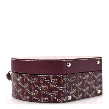 Goyard Goyardine Alto Hatbox Burgundy 4 of 9