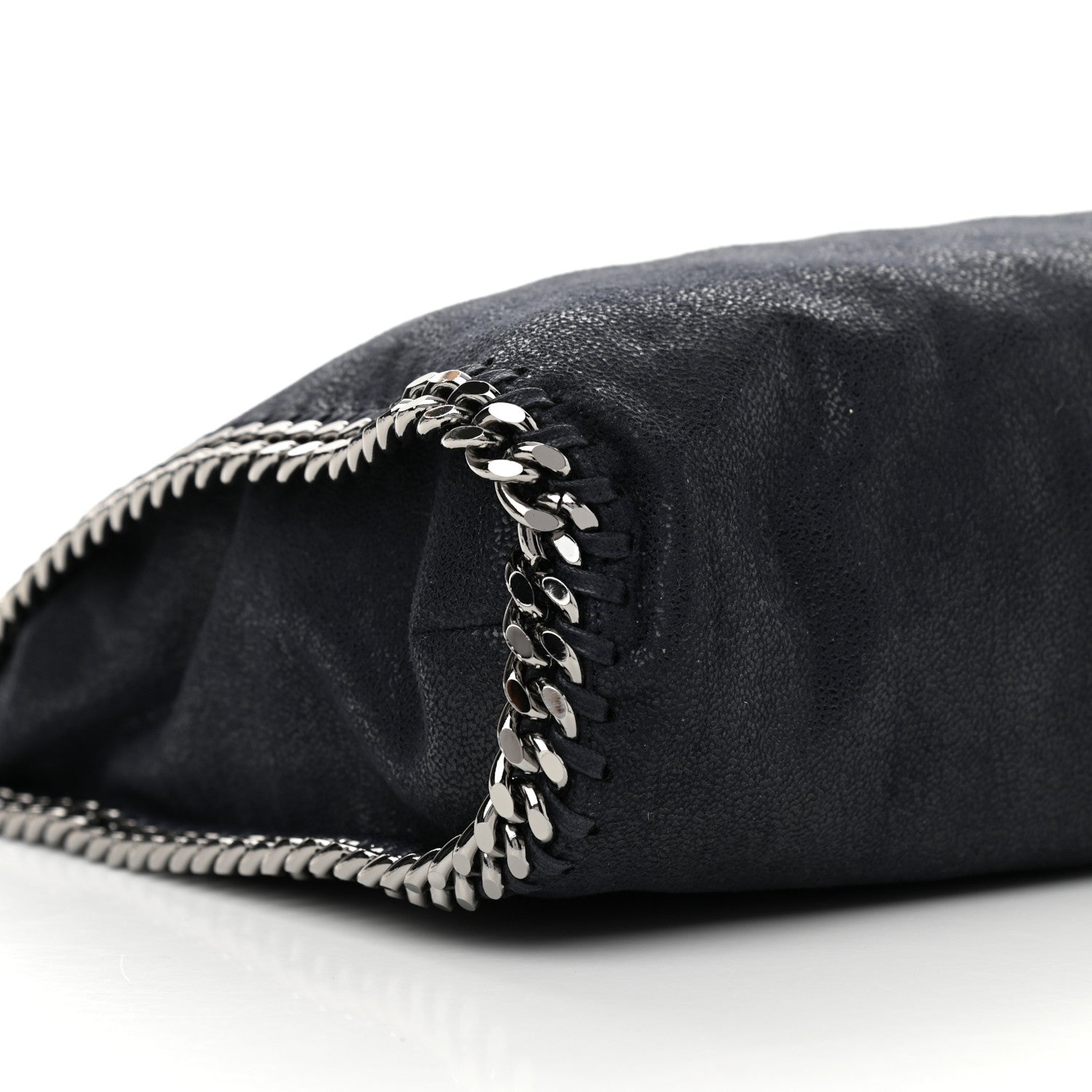 Stella McCartney Shaggy Deer Falabella Fold Over Tote Blue 8 of 9