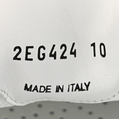 Prada Spazzolato Rois Bike Fabric Mens Sneakers 10 White 10 of 11