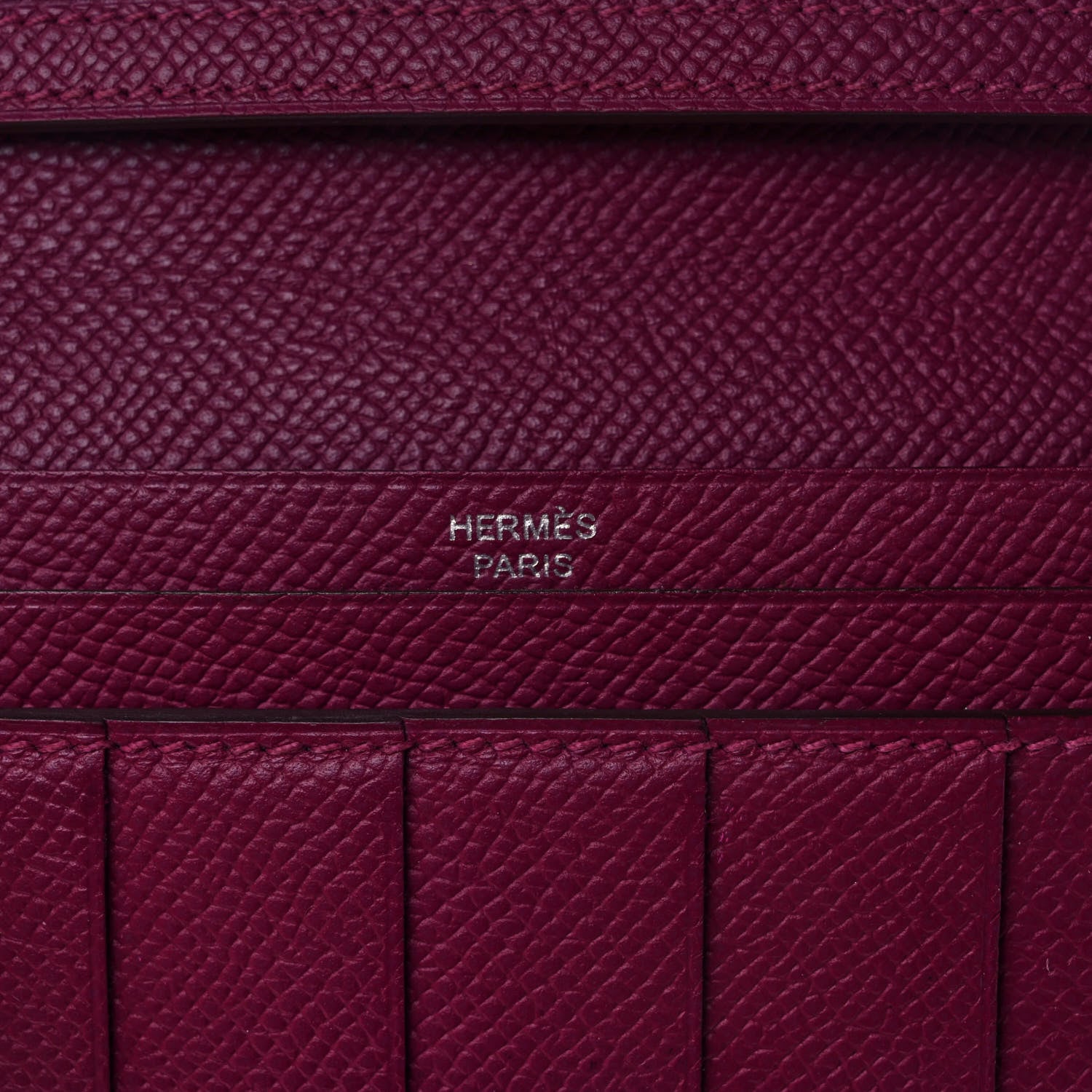 Hermes Epsom Bearn Gusset Wallet Tosca 6 of 7