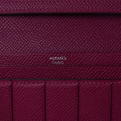 Hermes Epsom Bearn Gusset Wallet Tosca 6 of 7