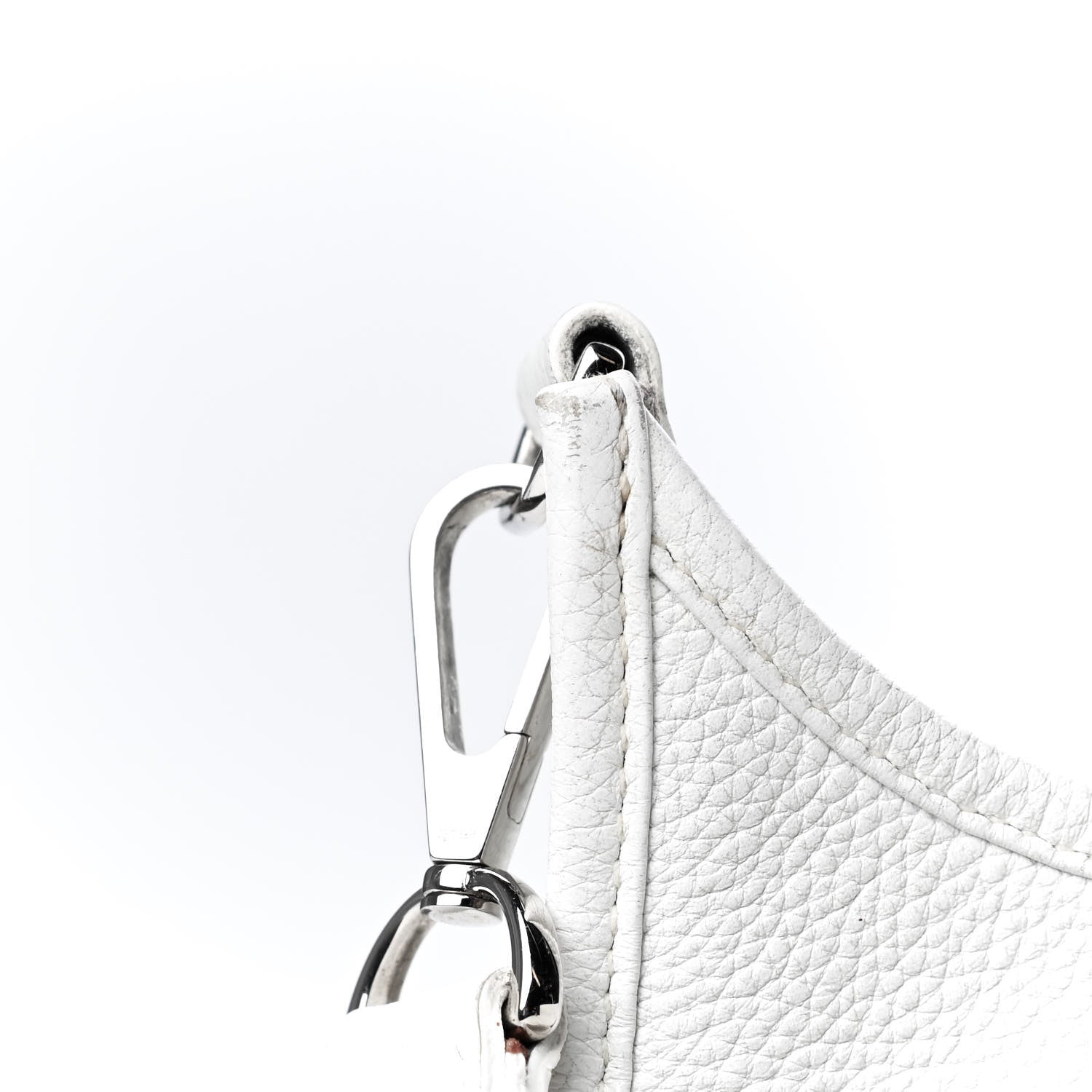 Hermes Taurillon Clemence Evelyne II PM White 13 of 20