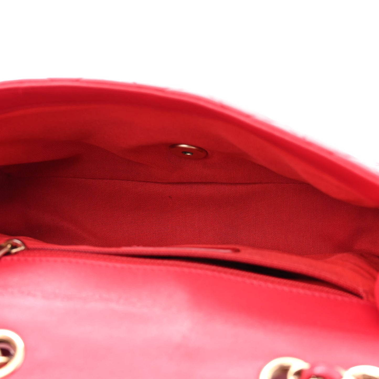 Lambskin Quilted Mini Mademoiselle Chic Flap Dark Pink