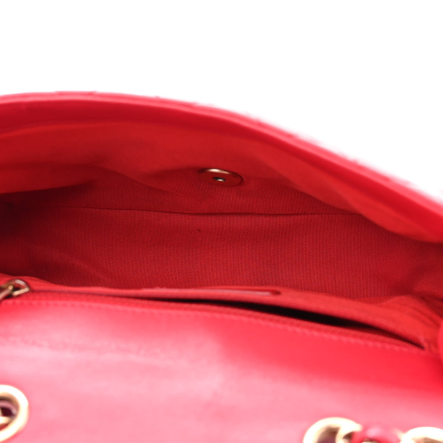 Chanel Lambskin Quilted Mini Mademoiselle Chic Flap Dark Pink 5 of 12