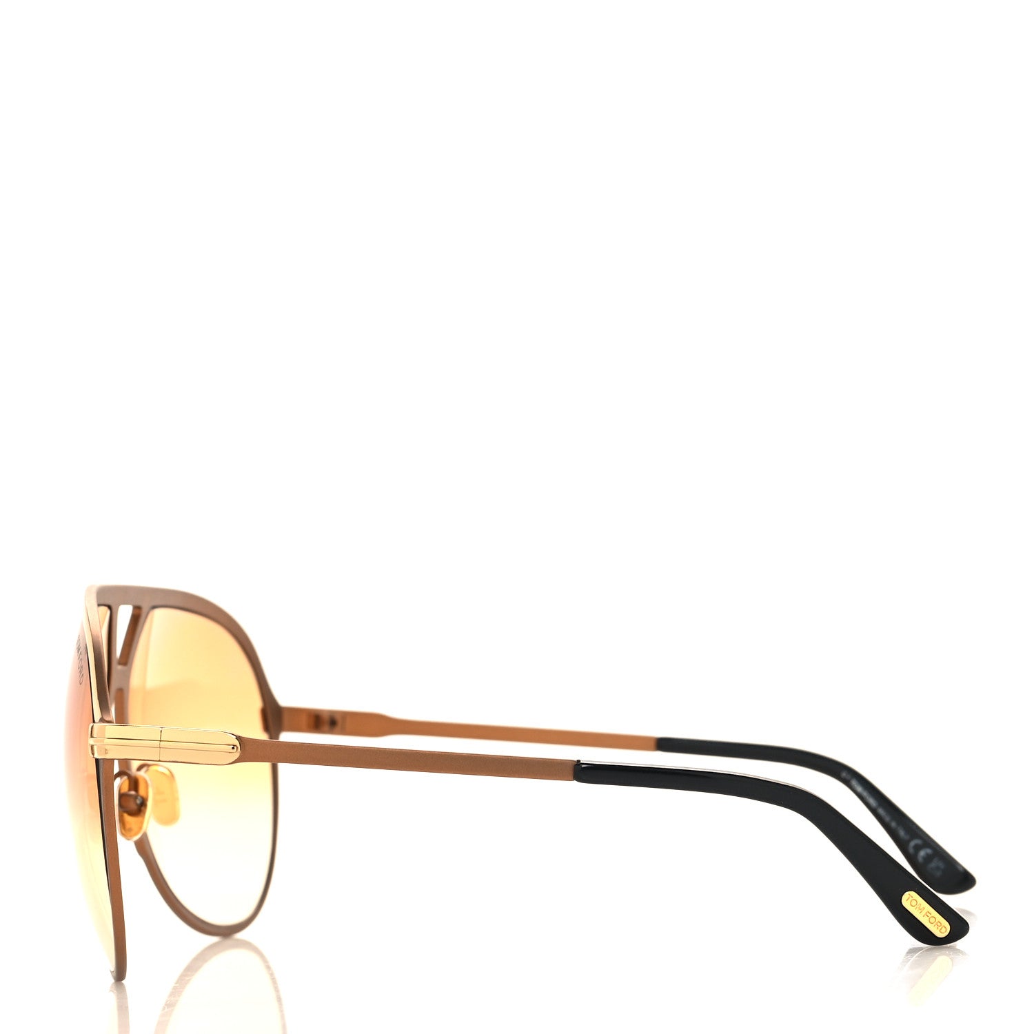 Tom Ford Metal Xavier TF1060 Sunglasses Gold 3 of 7