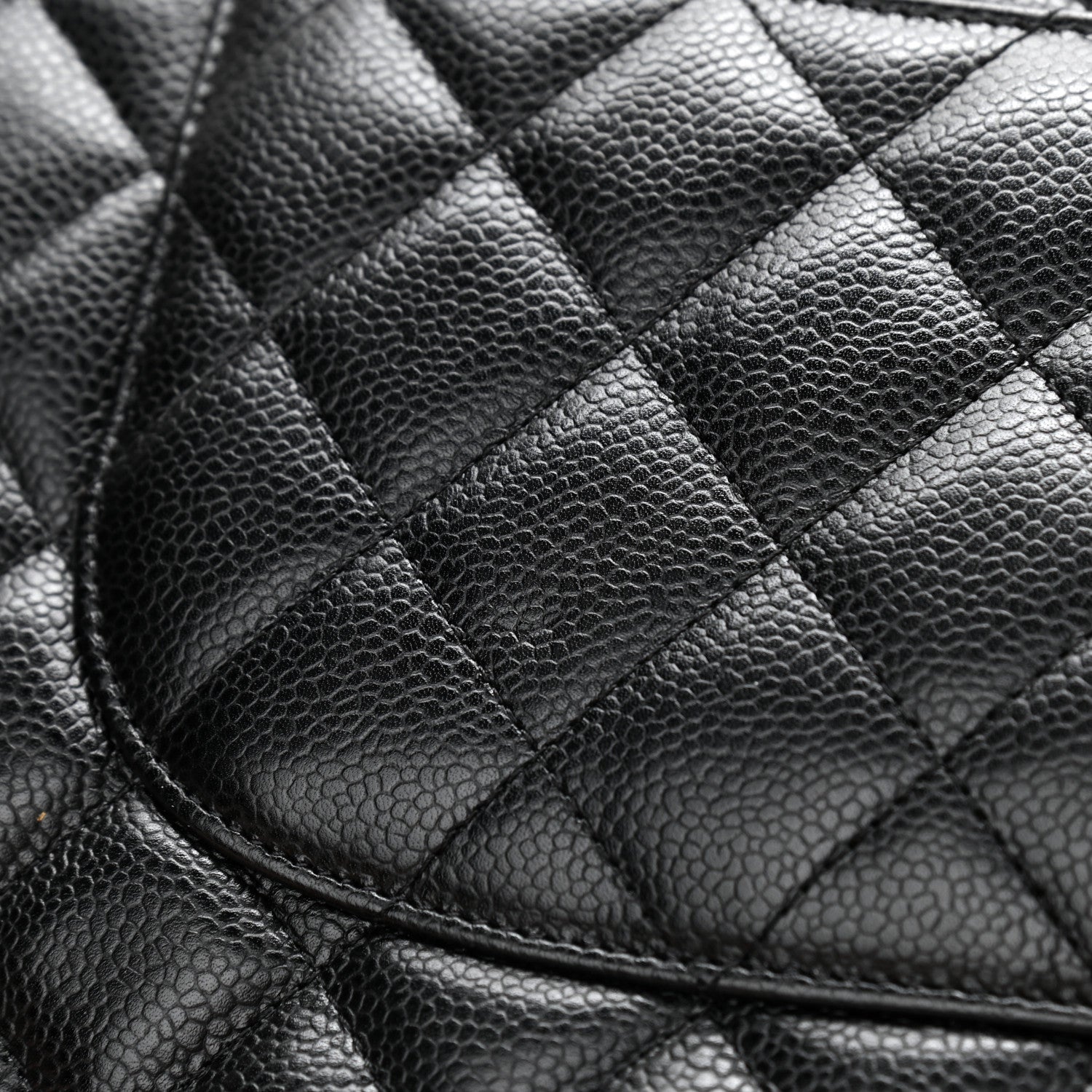 Chanel Caviar Quilted Jumbo Double Flap Black 11 of 13