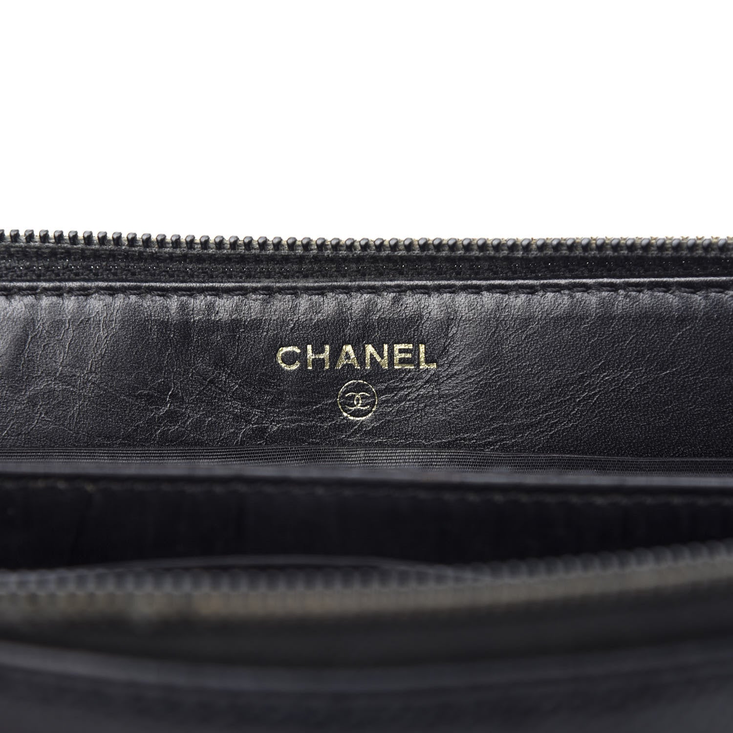 Chanel Caviar Large Timeless CC Zip Around Wallet Black 6 of 8