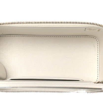 Chanel Caviar Quilted Small Vanity Case With Chain White 5 of 15